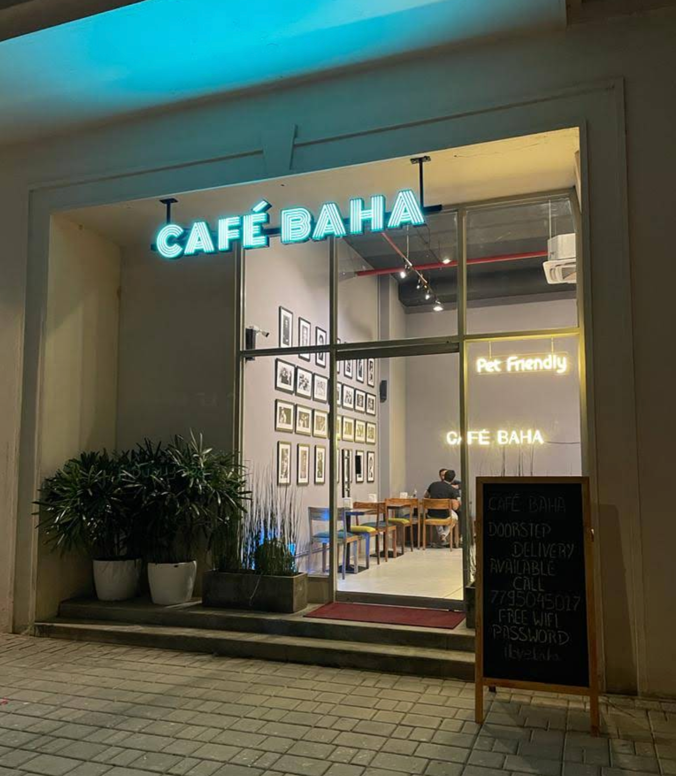 Cafe Baha House of Hiranandani storefront