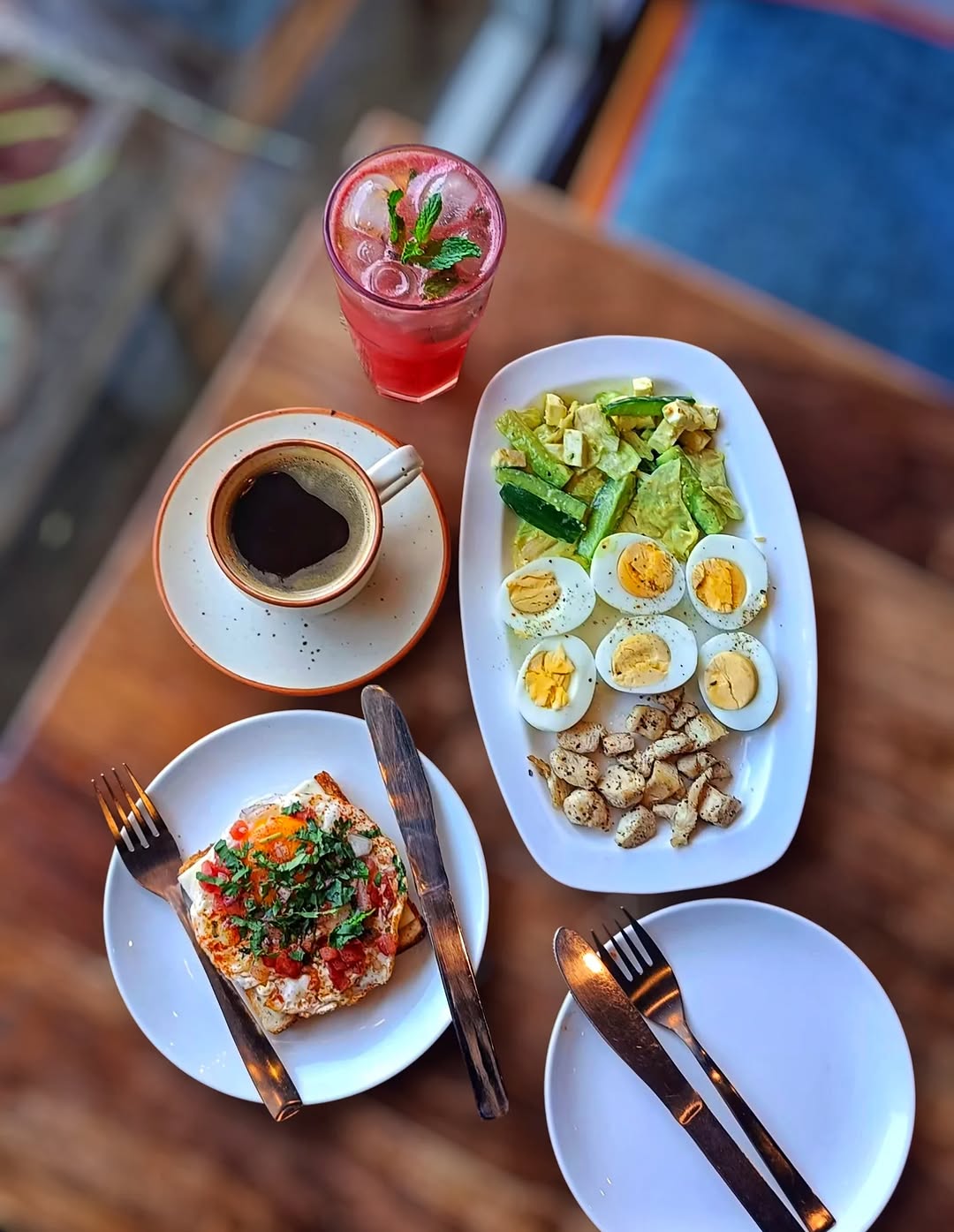 Cafe Baha brunch plate